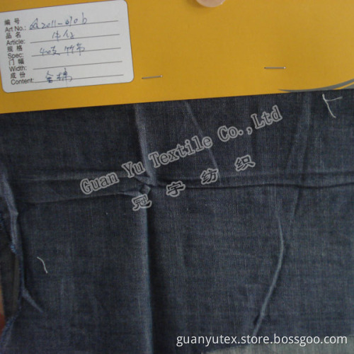 Colored Yarn Denim Fabric (GD344)